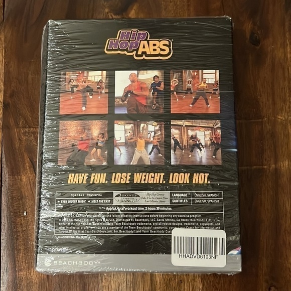 ⭐️NEW Sealed Hip Hop Abs Beachbody Fitness Workout DVD set - Picture 2 of 4